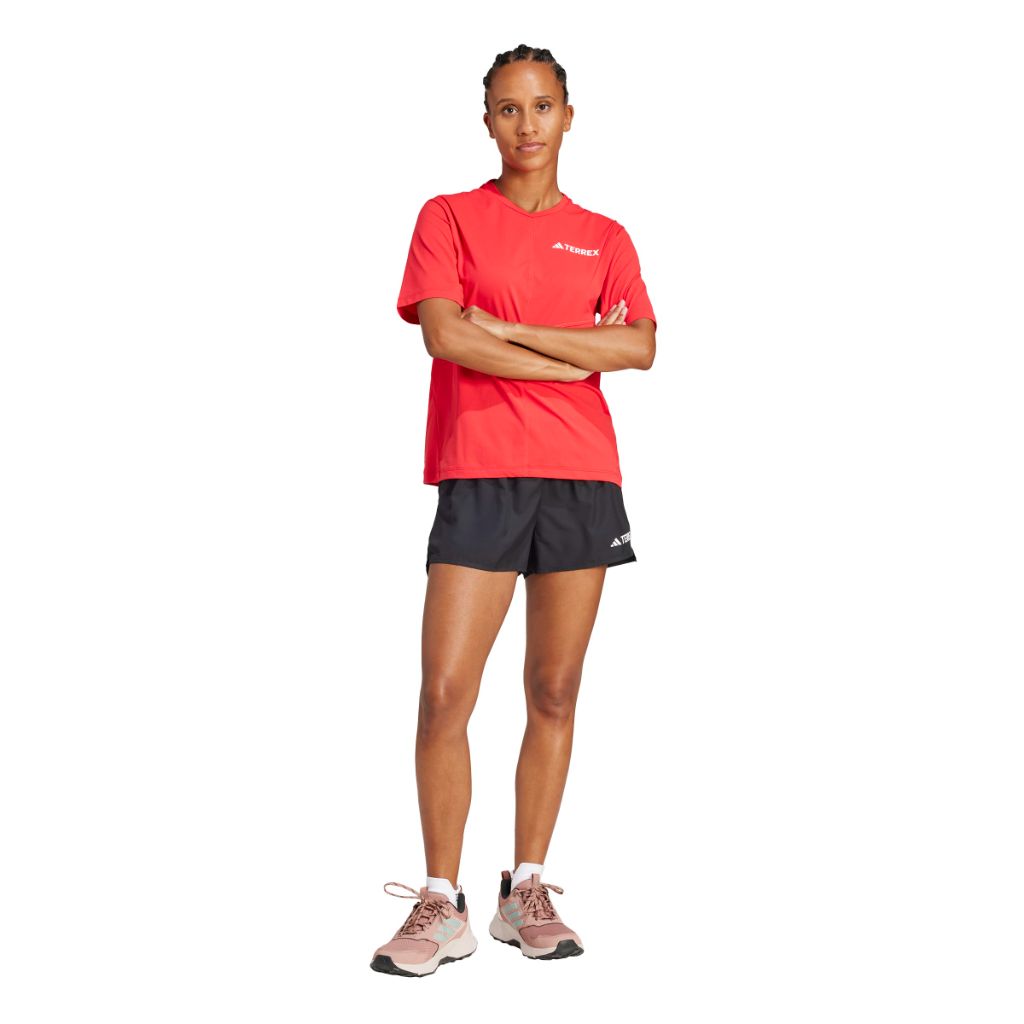 adidas Women's Terrex Multi Light 3" Trail Running Shorts - Black, Large