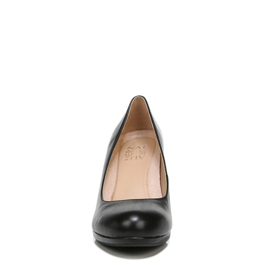 Naturalizer Womens Michelle Pump, Black Leather - size 9.5M