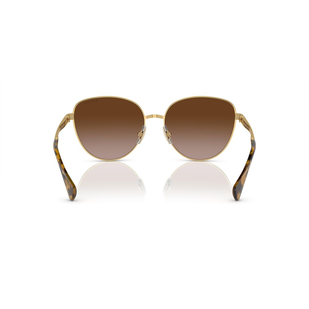 Ralph by Ralph Lauren RA4144 9004/13 Sunglasses - Shiny Gold/Gradient Brown, 58/16/145