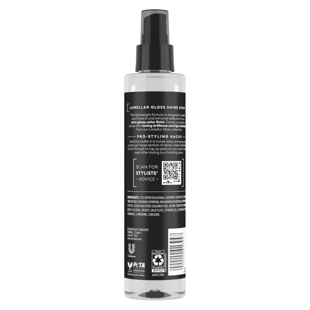 TRESemmé Lamellar Spray Gloss Shine Ultra Shine Lasting Brilliance | 6.1 Fl Oz