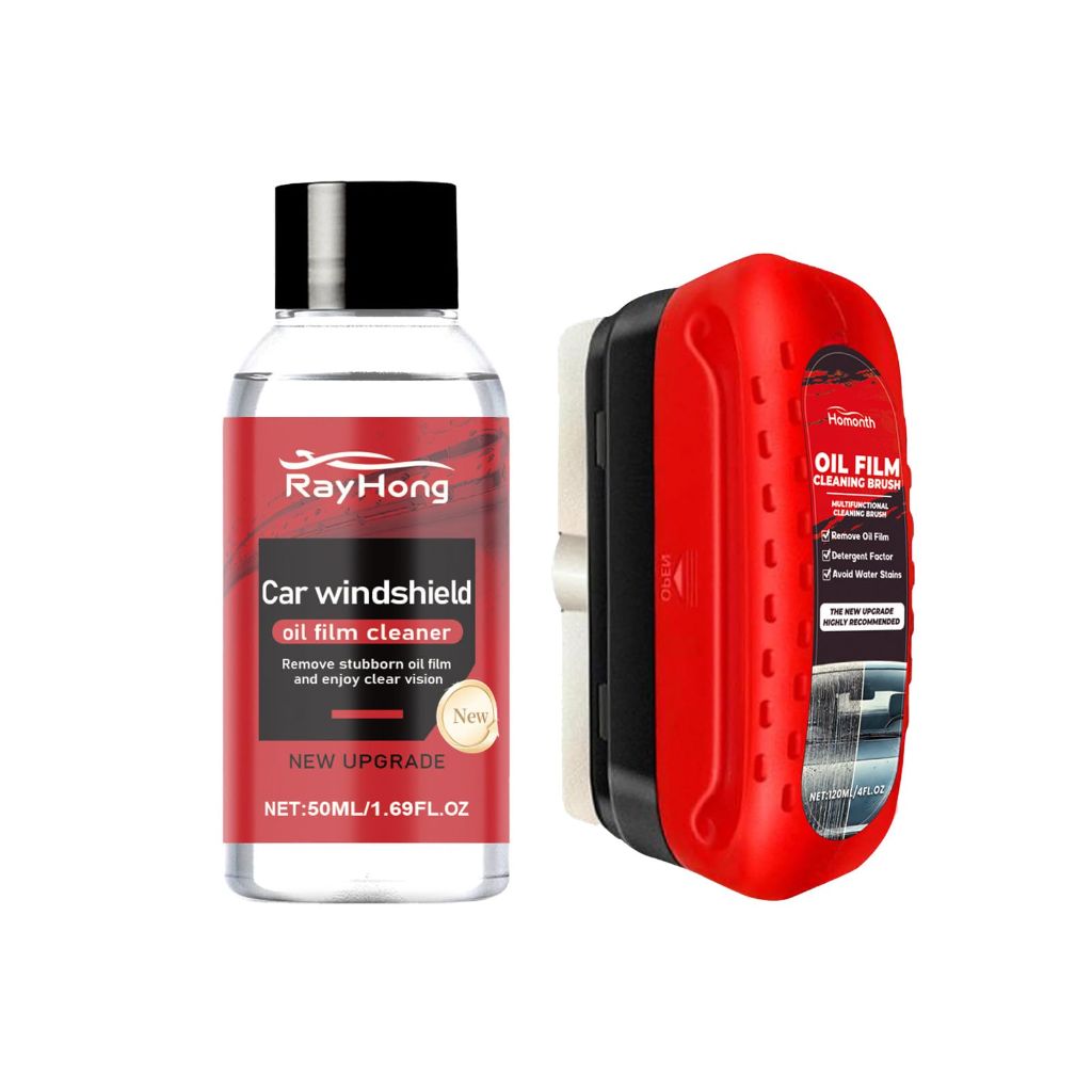 NEKVHITZ Car Oil Film Cleaner & Windshield Rain & Fog Repellent