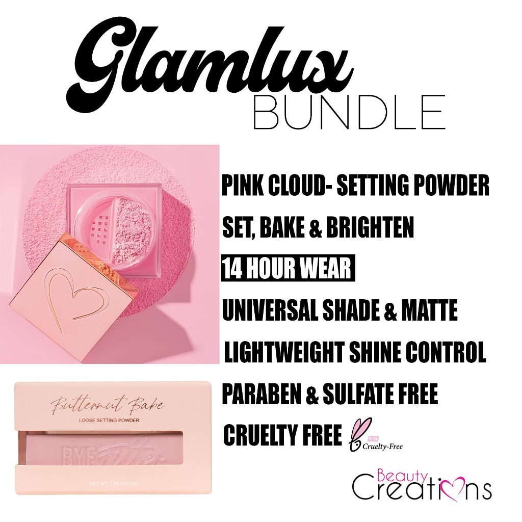Glam Lux Beauty Bundle Beauty Creations Pink Cloud  (Light Umber)