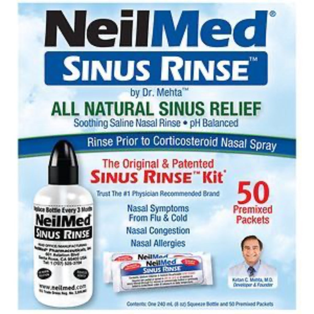 NeilMed Pharmaceuticals Original Sinus Rinse Kit Packets - 50ct