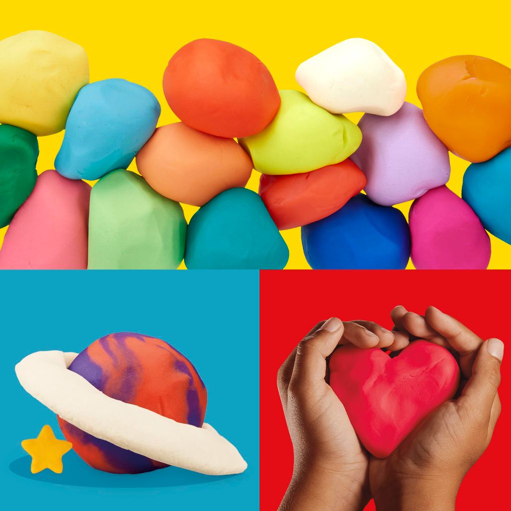 Play-Doh Modeling Compound 24-Pack Case of Colors, Non-Toxic, 3 Oz Cans of Assort. Colors, Back to School Classroom Supplies, Preschool Toys, Ages 2+ (Amazon Exclusive)