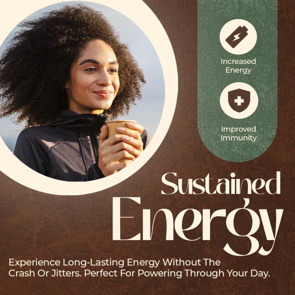 Crunchy Mama Mushroom Brew Organic Mushroom Coffee – 30 Servings