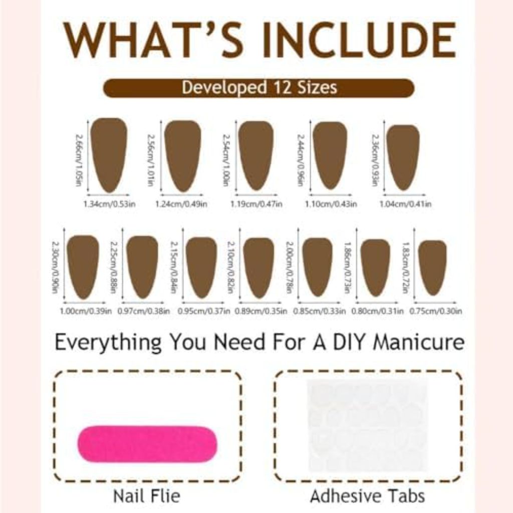 White French Tip Nail Press ons Gold with Colorful Design Rhinestone Glue on Nails Star Fake Nails Glossy False Nails Reusable Artificial Acrylic Medium Almond Stick on Nails for Women Manicure 24Pcs