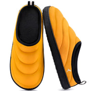RockDove Men's Trail-Therm Quilted Memory Foam Slippers with Anti-Slip Rubber Sole