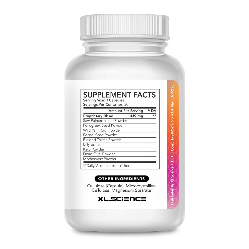 Quick Curve, Female Curve Enhancing Supplement for Fuller HIPS, Thighs, and Bust - 90 capsules