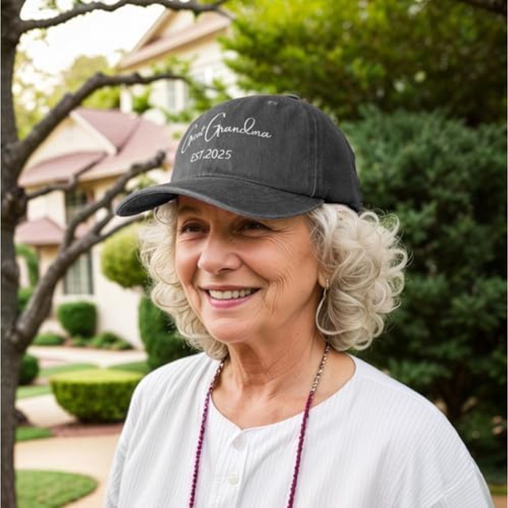 Great Grandma Baseball Cap 2025 - Adjustable Cotton Hat with Breathable Design
