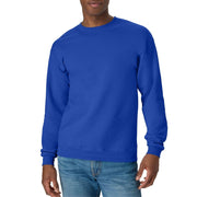 Hanes Men's EcoSmart Sweatshirt, Deep Royal, XL
