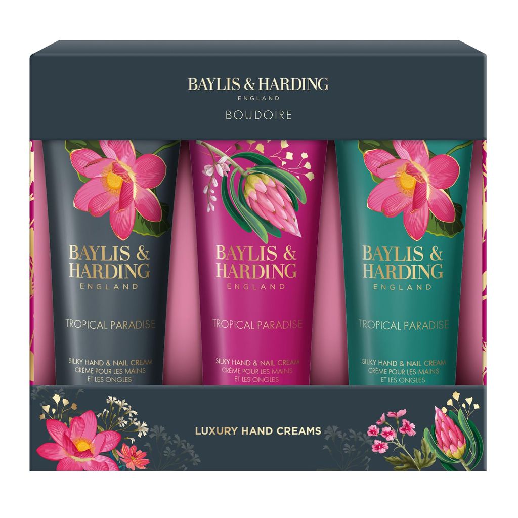 Baylis & Harding Boudoire Tropical Paradise Luxury Hand Care Gift Set For Women