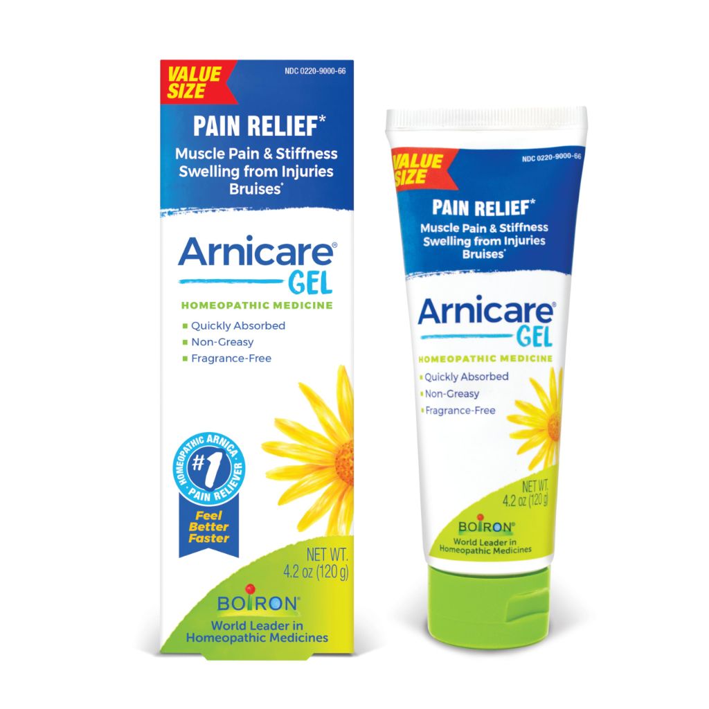 Boiron Arnicare Gel for Relief of Joint Pain, Muscle Pain, Muscle Soreness, and Swelling from Bruises or Injury - 4.2 oz