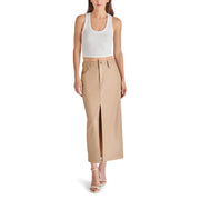 Steve Madden Apparel Avani Skirt, Camel, 4