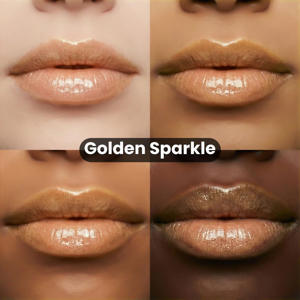 BOB Shimmering Lip Oil for Plumping (06#Golden Sparkle)