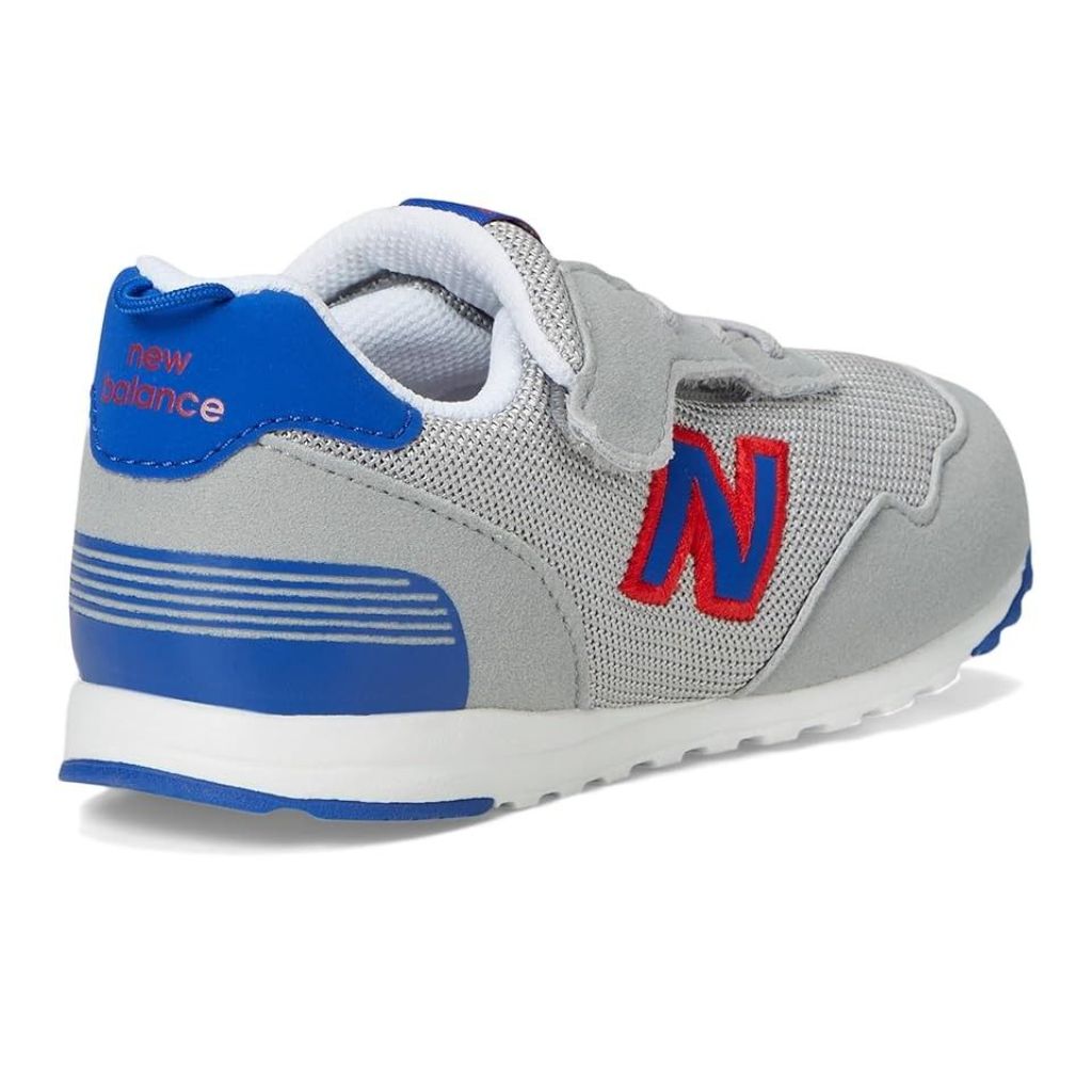 New Balance Kids' 515 NEW-B HOOK & LOOP Grey/Blue - Size 3.5