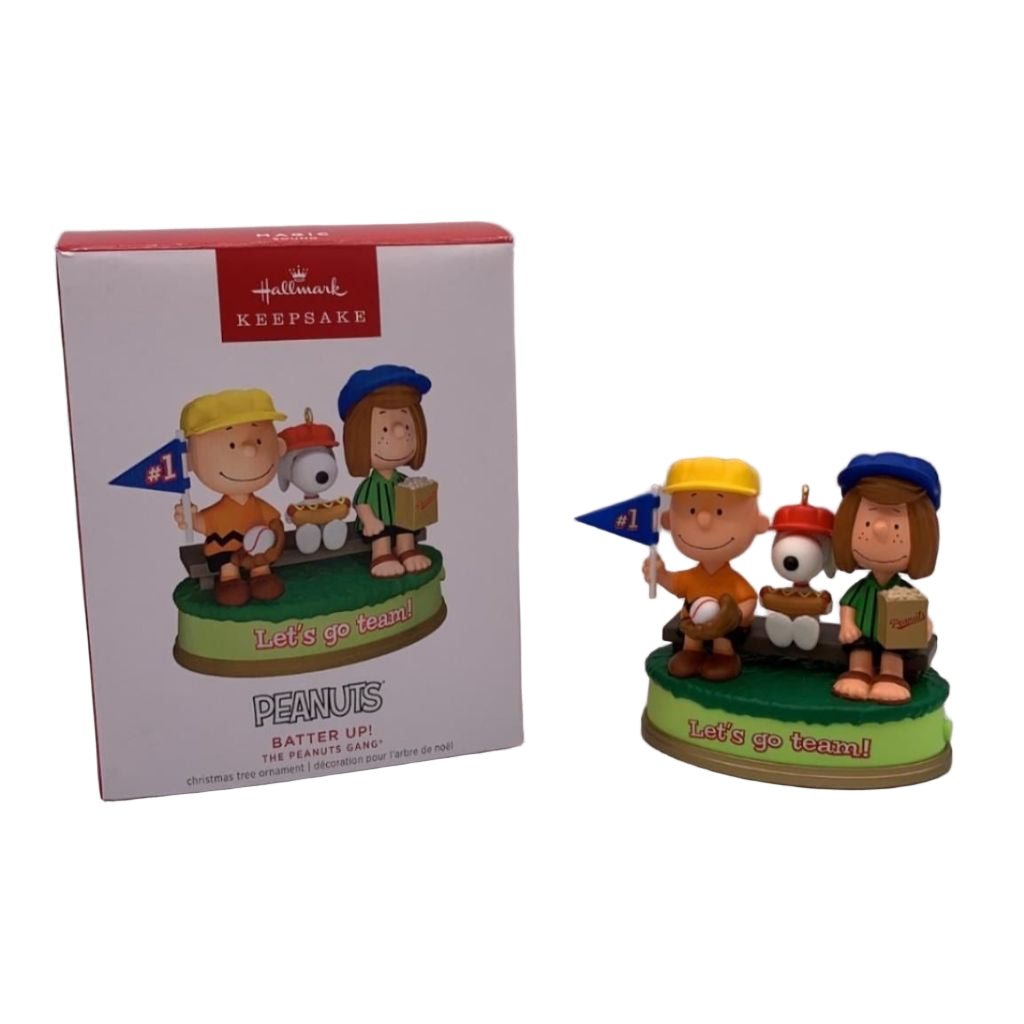 Hallmark Keepsake The Peanuts Gang Batter Up! Musical Ornament 2023
