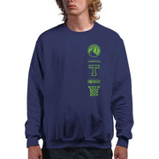 SZ L, Junk Food Minnesota Timberwolves LC Stacked Logo - NBA Adult Crew Fleece For Men & Women