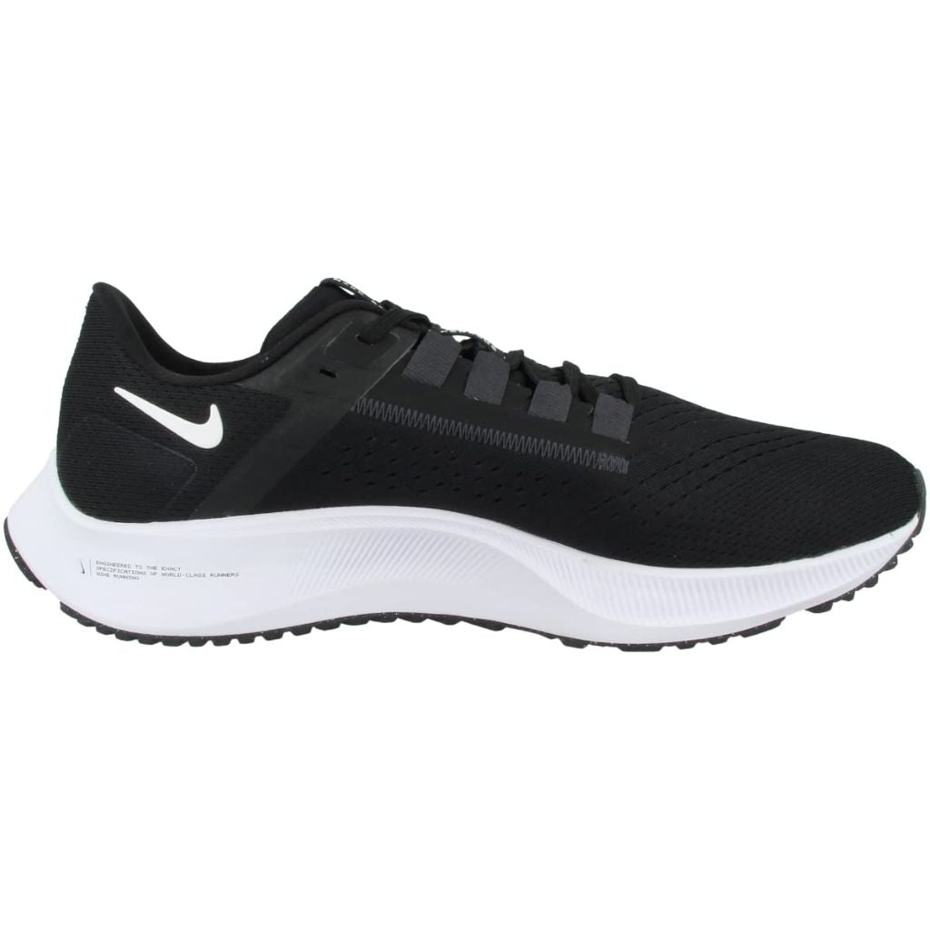 Nike Men's Air Zoom Pegasus 38 Running Shoes - Black/White/Anthracite, Size 10.5