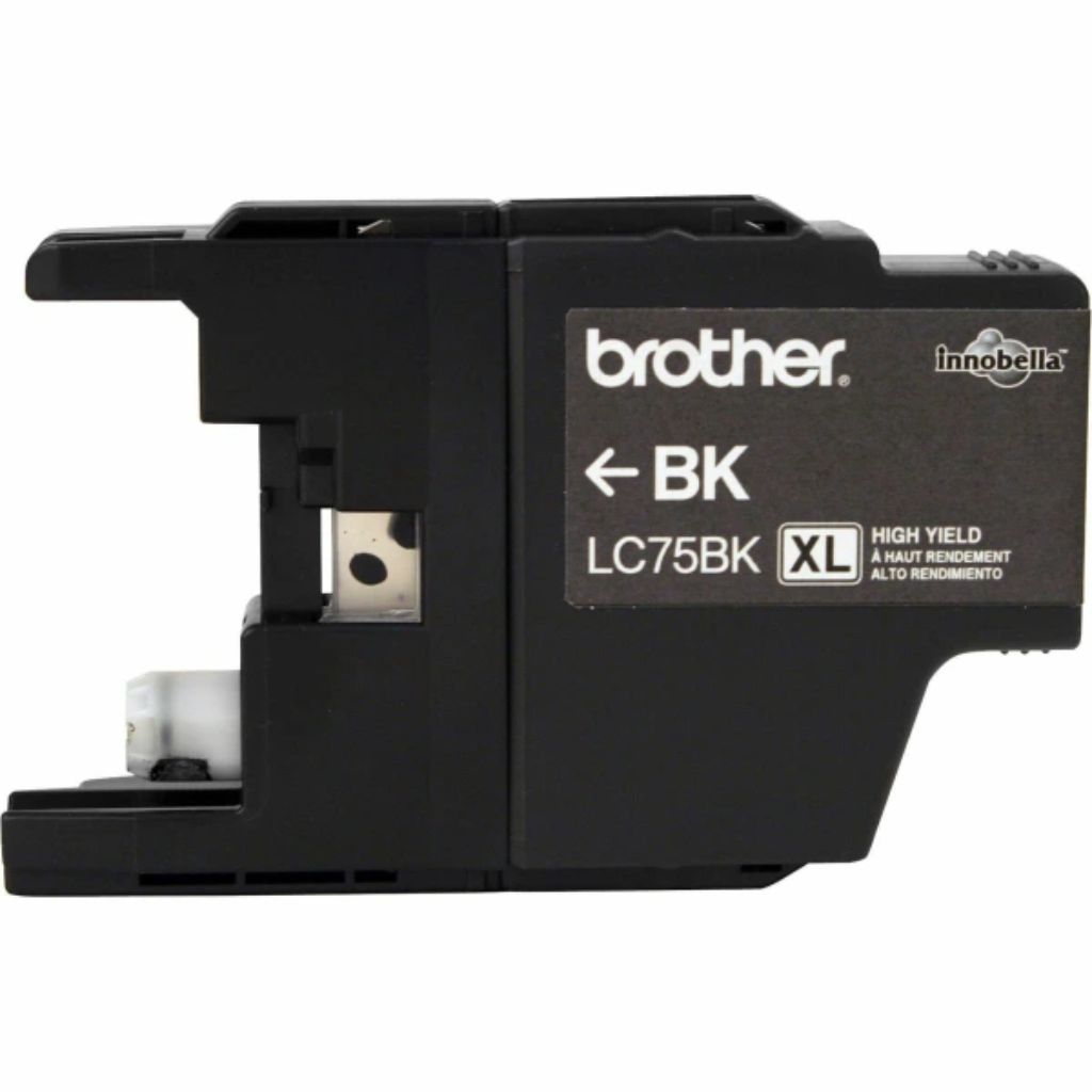 Brother Genuine LC75BK XL Innobella High-Yield Printer Ink - Black