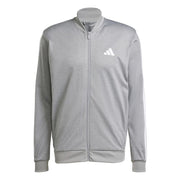 adidas Men's Tricot Regular Fit Sportswear Track Top - Black Mélange, Size Medium Tall