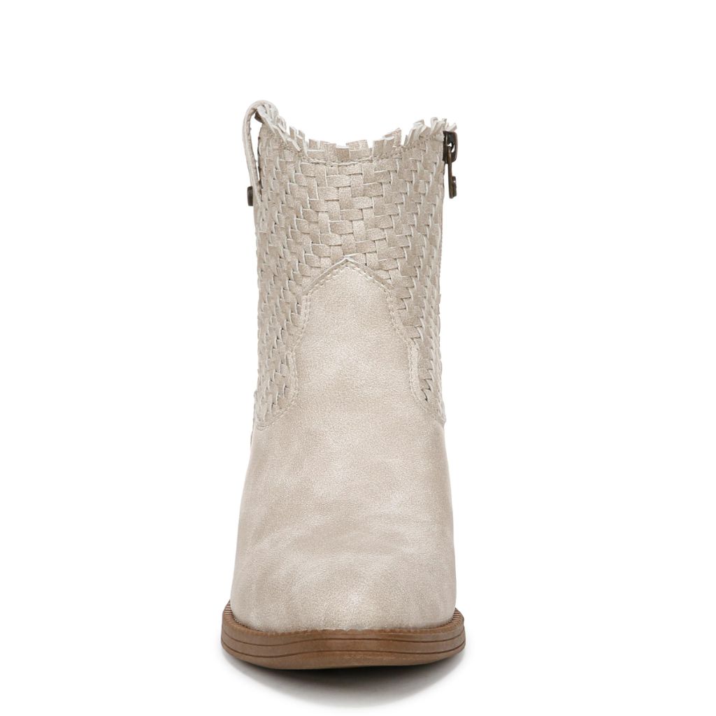 Blowfish Malibu Womens Ricky Western Boot Off White 6.5 M