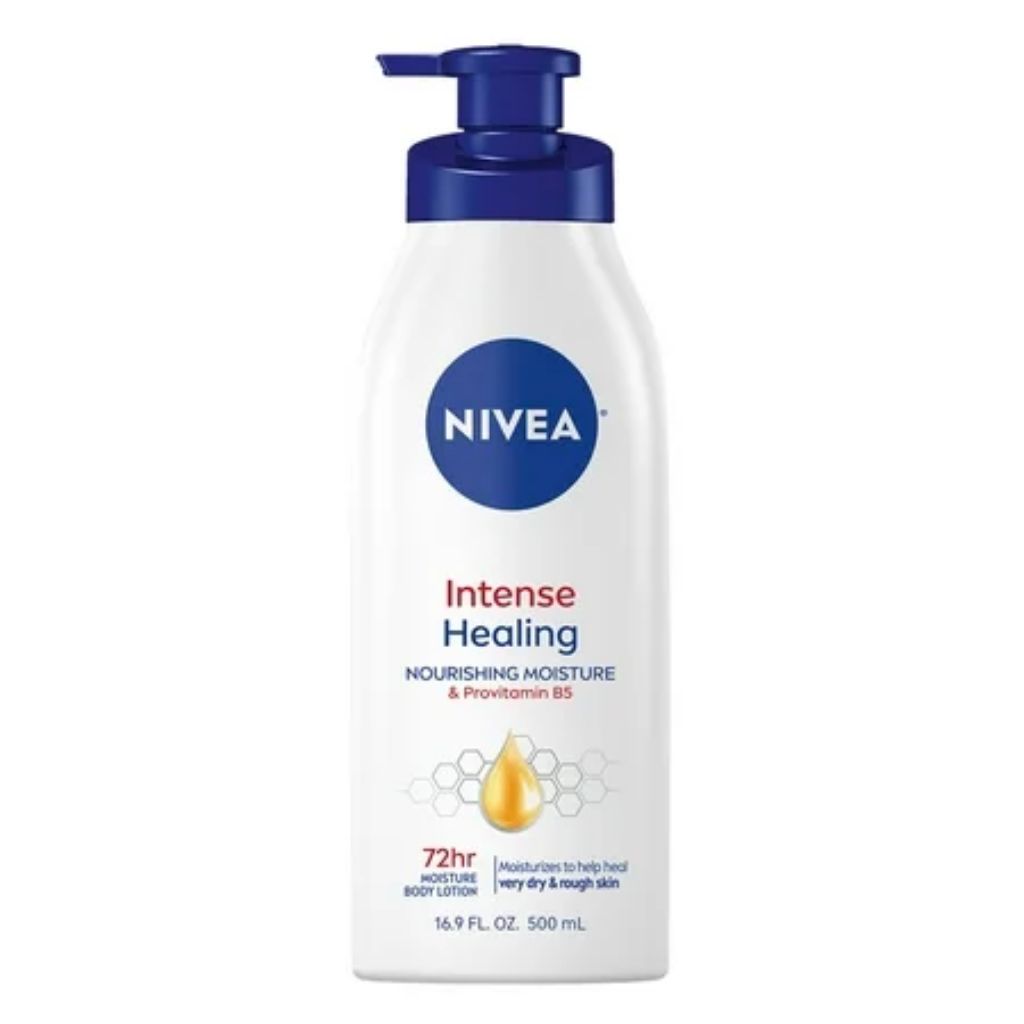 NIVEA Intense Healing Body Lotion for Very Dry and Itchy Skin - 16.9 fl. oz.