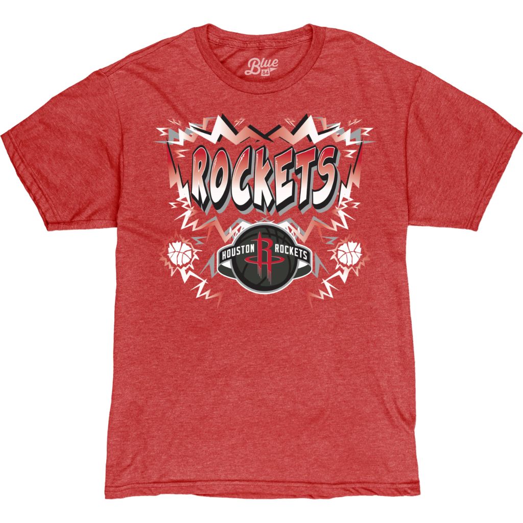 Blue 84 Adult's NBA Officially Licensed T-Shirt - Houston Rockets, XXL