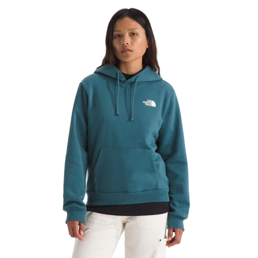 The North Face Women's Evolution Box NSE Hoodie, Space - size XL
