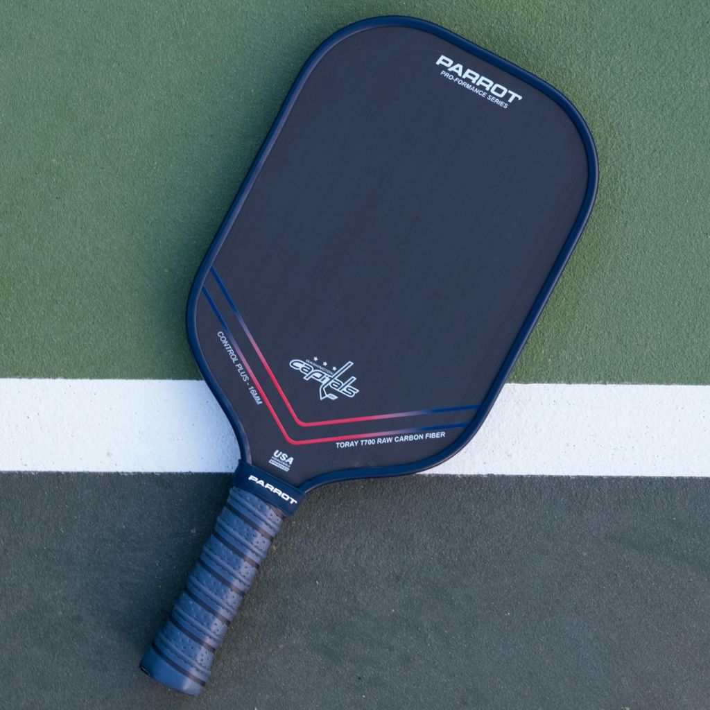 Team Golf Parrot Paddles NHL Washington Capitals Pro-Formance Pickleball Paddle