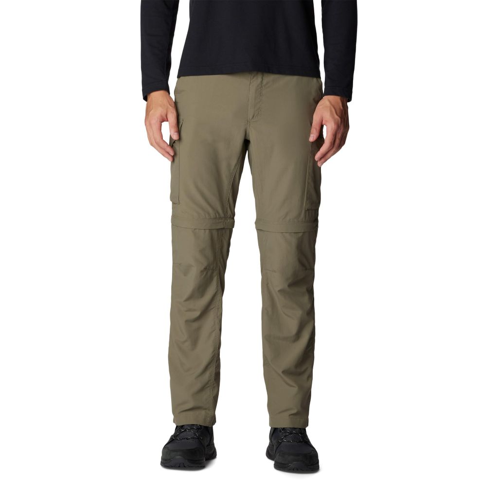 Columbia Men's Silver Ridge Convertible Pant, Stone Green, SZ 36
