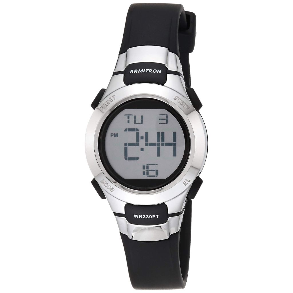 Armitron Sport Women's 45/7012 Digital Chronograph Resin Strap Watch