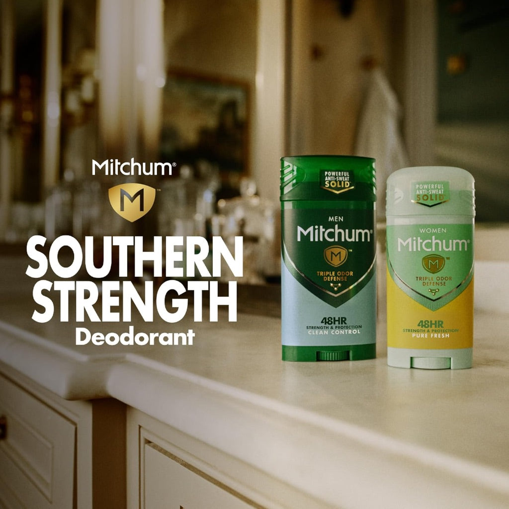Mitchum Men’s Triple Odor Protection Antiperspirant & Deodorant Gel, Sport, 48HR Protection, 2.25 oz, Pack of 6