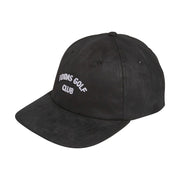 Adidas Women's Faux Suede 6-Panel Golf Hat, Black, One Size