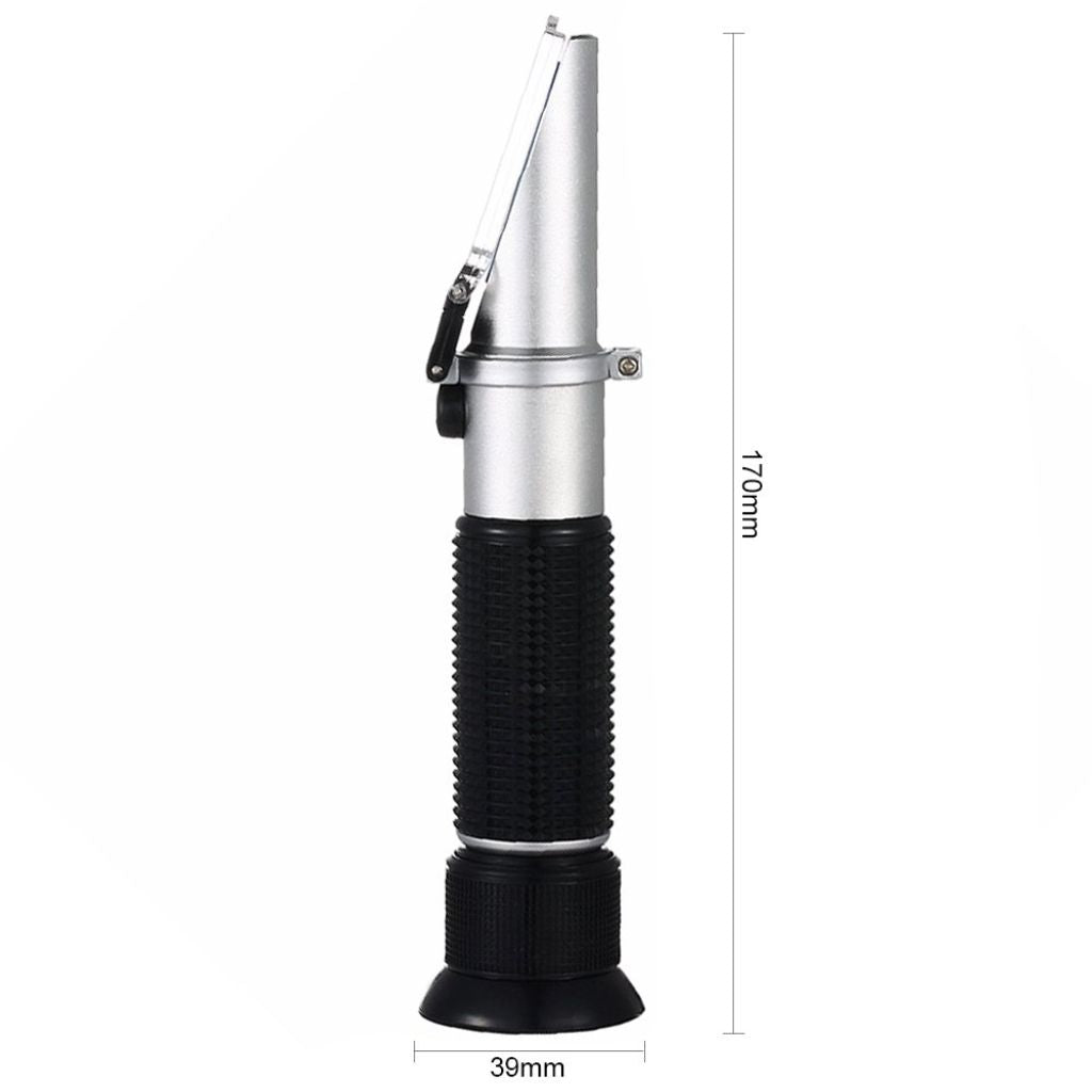 OriGlam RSG-100ATC Black Brix 0-32% Refractometer Beer Sugar Wine Alcohol Wort SG Meter Saccharimeter Handheld Tester Tools