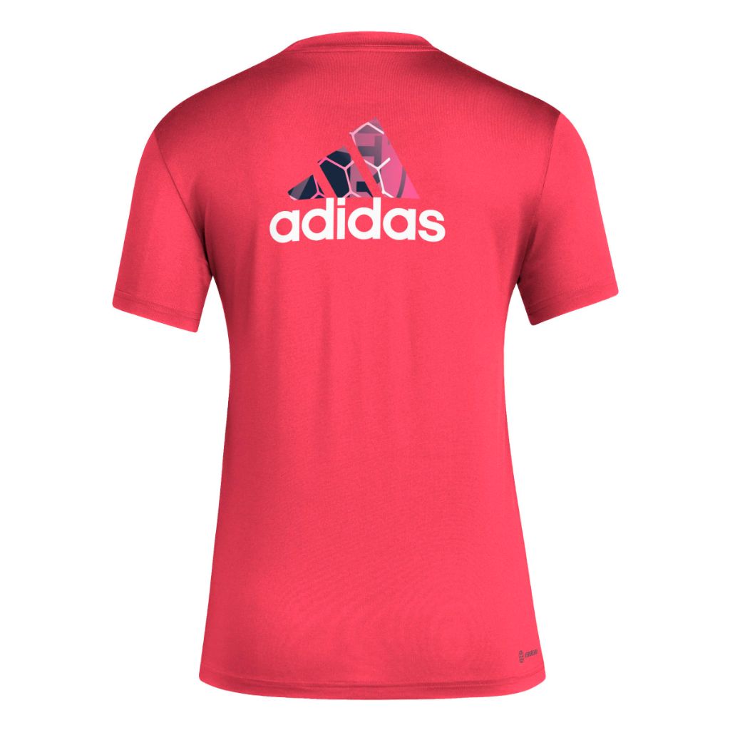 Adidas Women's St. Louis City SC Local Pop Short Sleeve Pre-game T-shirt, Power Pink, X-Small