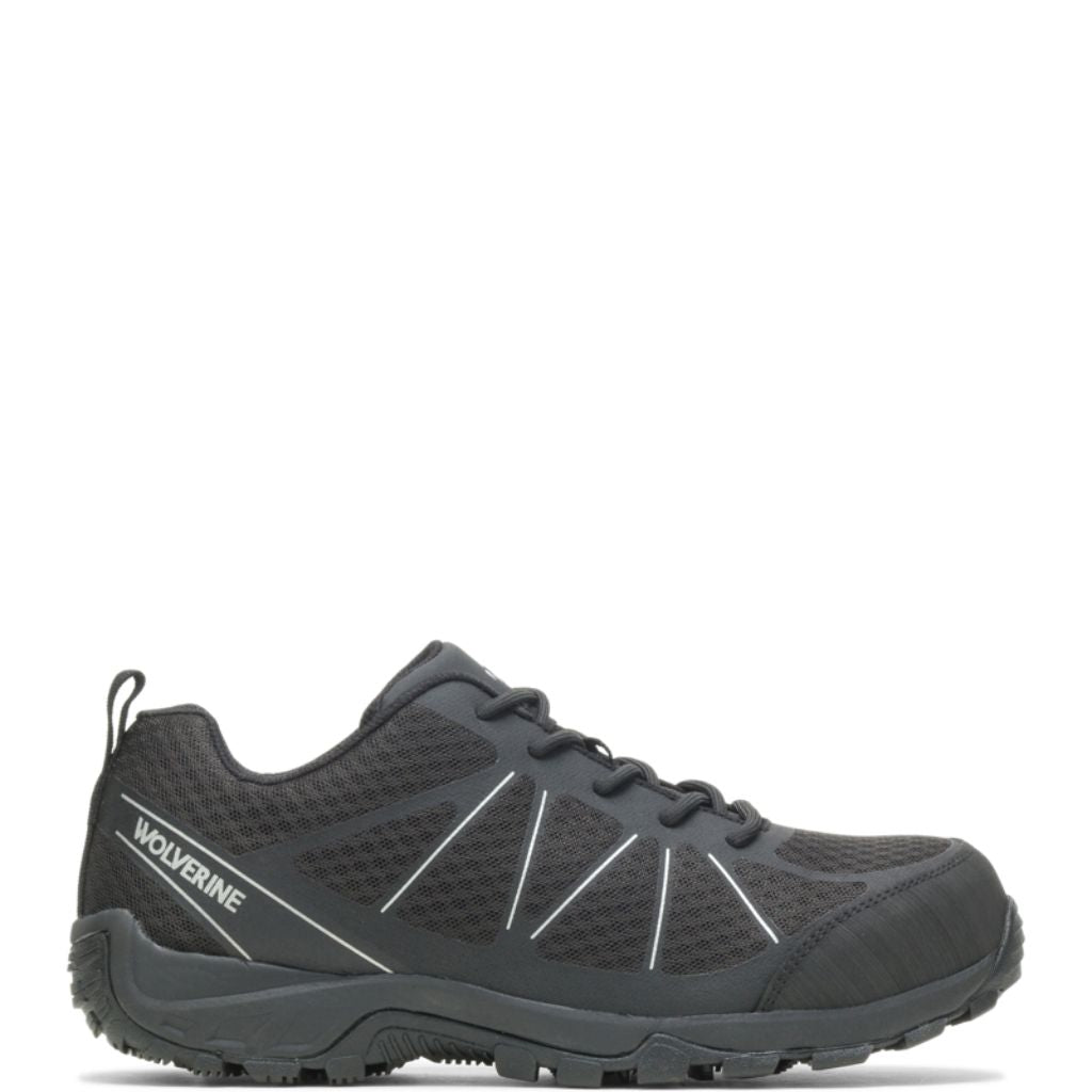 Wolverine Men's Amherst II CarbonMAX Work Shoe - Black, Size 10