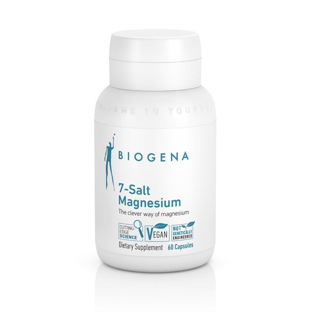 Biogena 7-Salt Magnesium Complex with 7 Magnesium Forms - 60 capsules