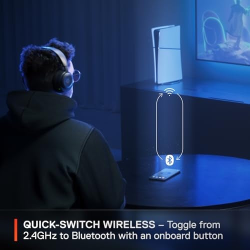 SteelSeries Arctis Nova 5P Wireless Gaming Headset for PlayStation/Switch/PC