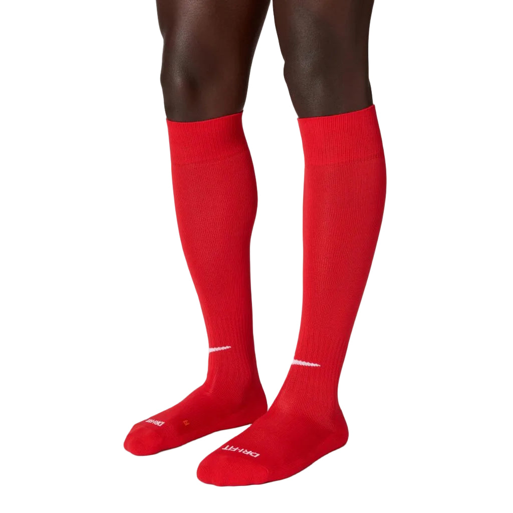 Nike Unisex Baseball/Softball Over-The-Calf Socks (2 Pairs), University Red/White, X-Large