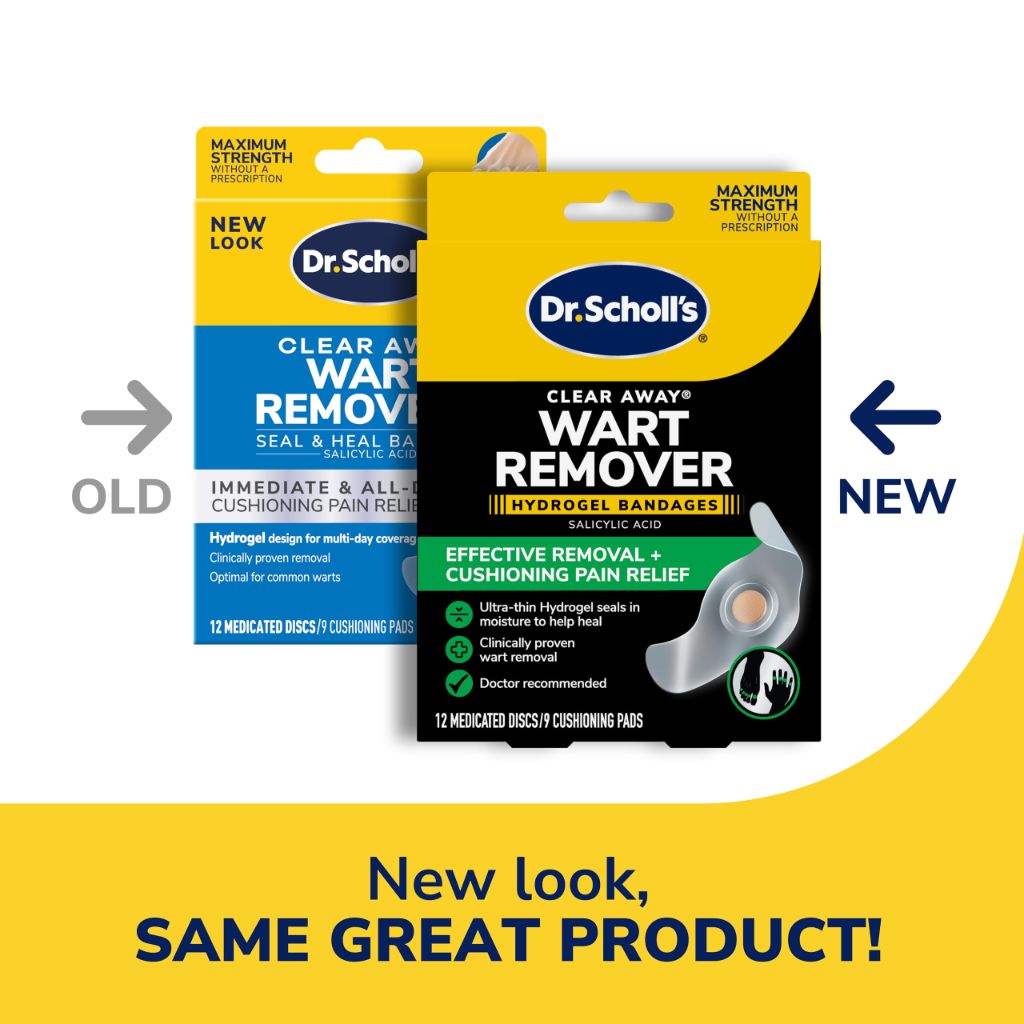 Dr. Scholl’s Clear Away Wart Remover Hydrogel Bandages
