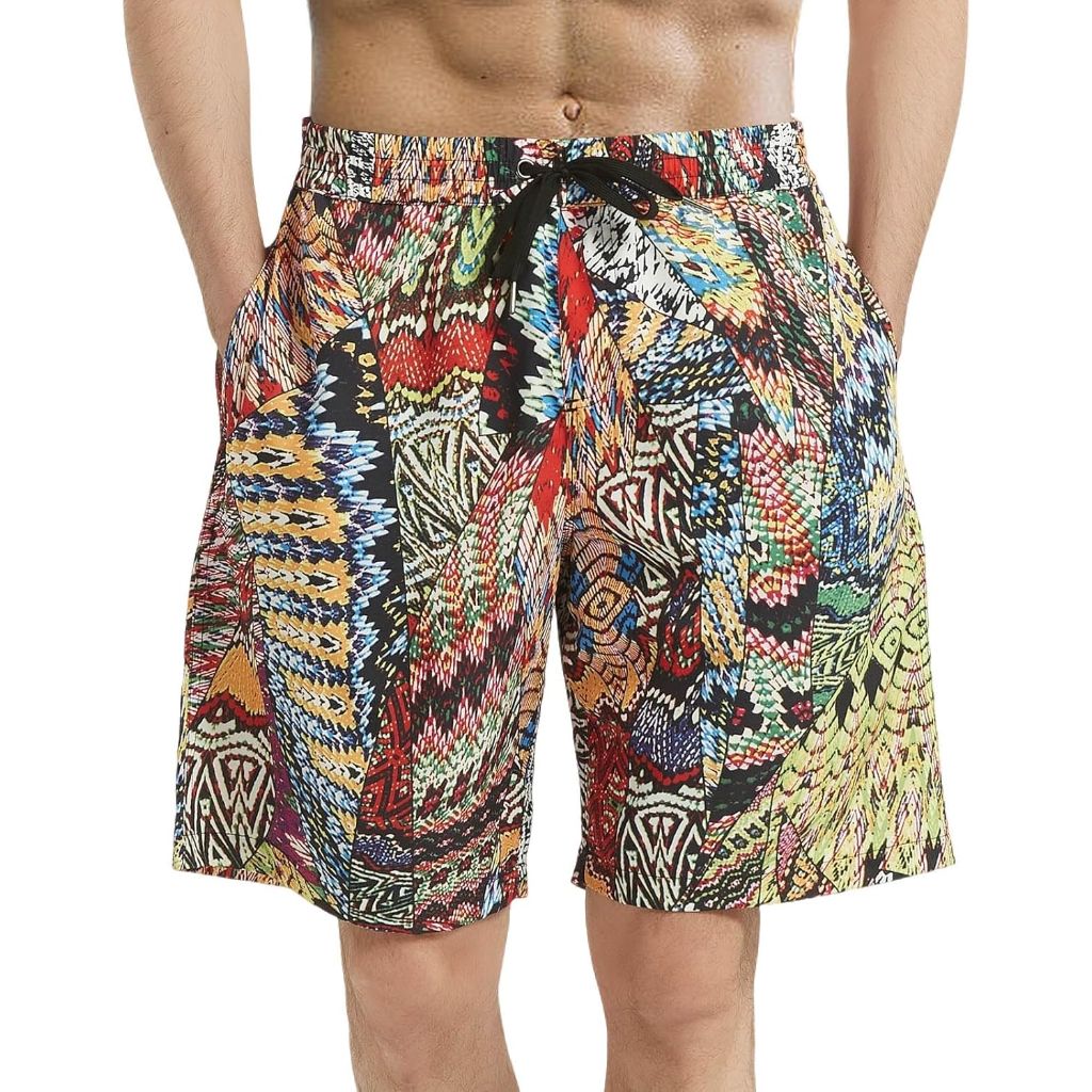Men's Swim Trunks Quick Dry Bathing Suit Swimming Board Shorts Mesh Lining Beach Swimwear XL