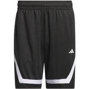 Adidas Men's Pro Block Shorts, Maroon/Cloud White, XX-Large 5 Inch Inseam