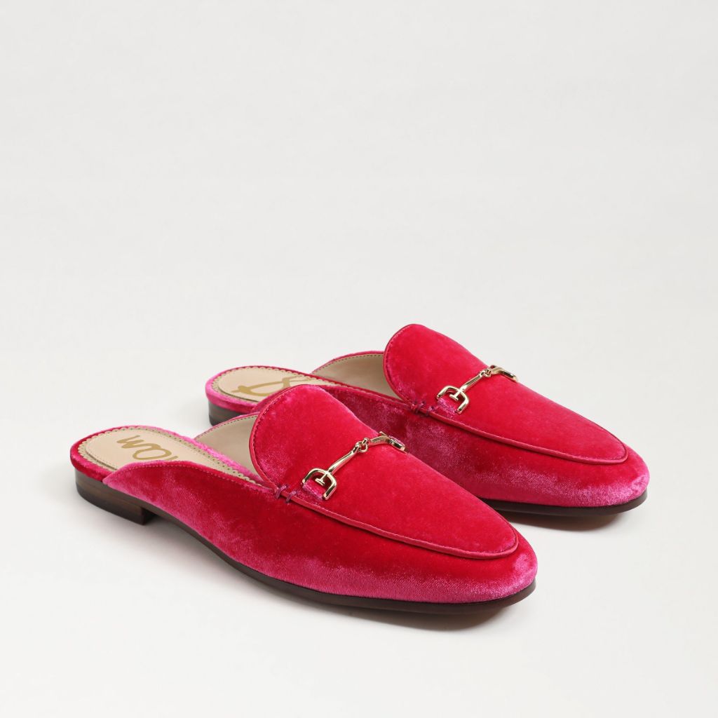 Sam Edelman Women's Linnie Bit Mule, Pink Topaz Velvet - Size 5M