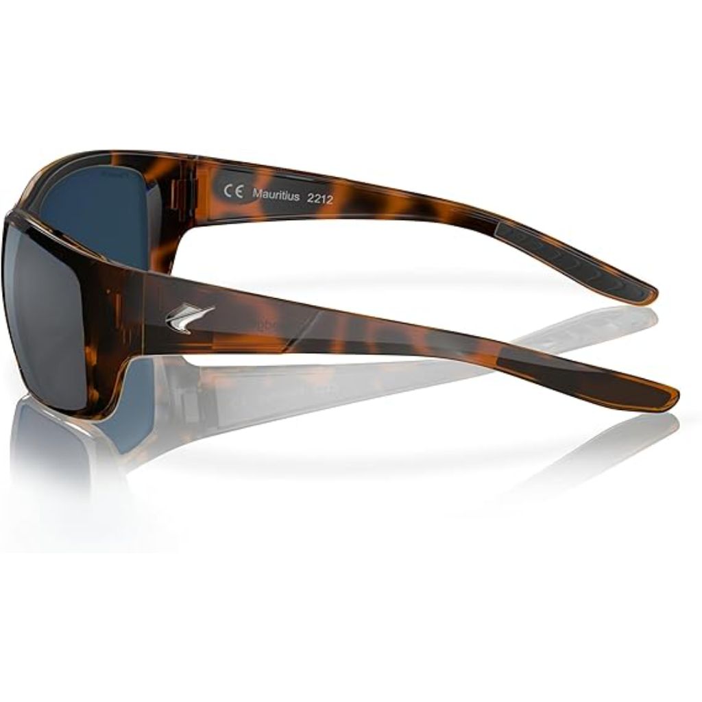 Fin-Nor Dredge Sunglasses - Shiny Java Tortoise Frame/Gray PC Lenses