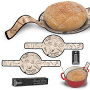 XFasten Sourdough Silicone Bread Sling for Dutch Oven 2-Pack Non-Stick