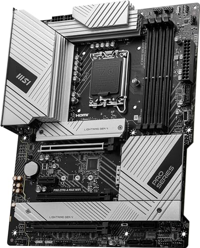 MSI PRO Z790-A MAX WiFi ProSeries Motherboard 12/13/14Gen Intel Processors, ATX