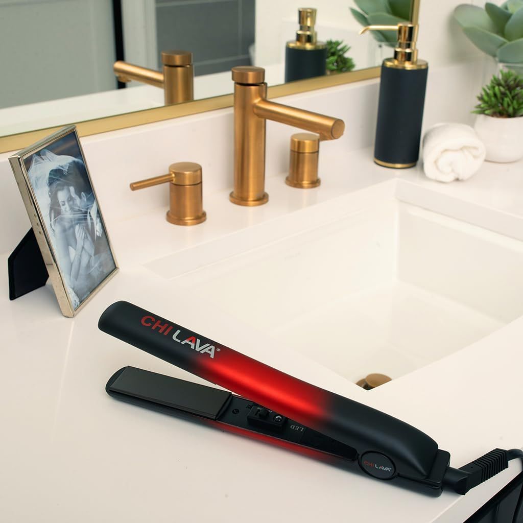 CHI Lava Ceramic 1″ Flat Iron Hair Straightener