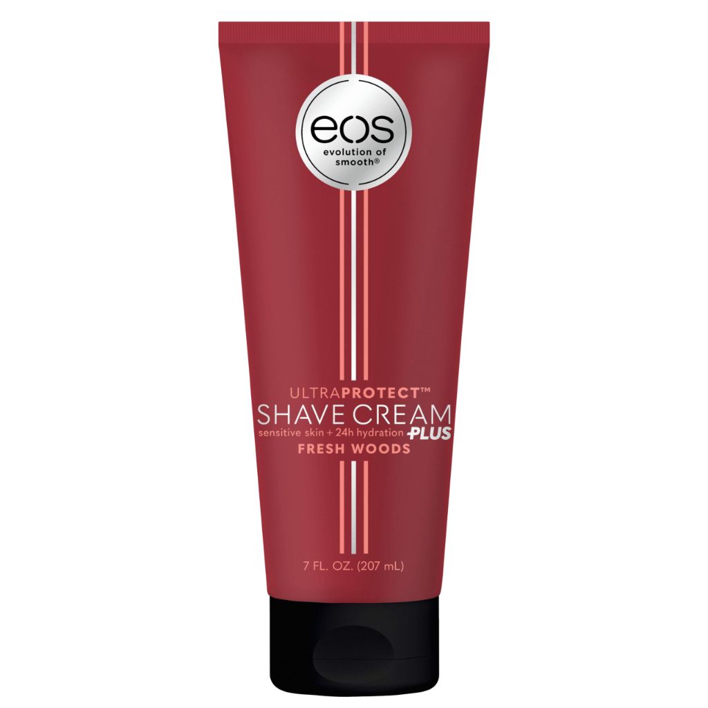 Eos UltraProtect™ Men’s Shave Cream- Fresh Woods, 24-Hour Hydration, Non-Foaming Formula, 7 fl oz
