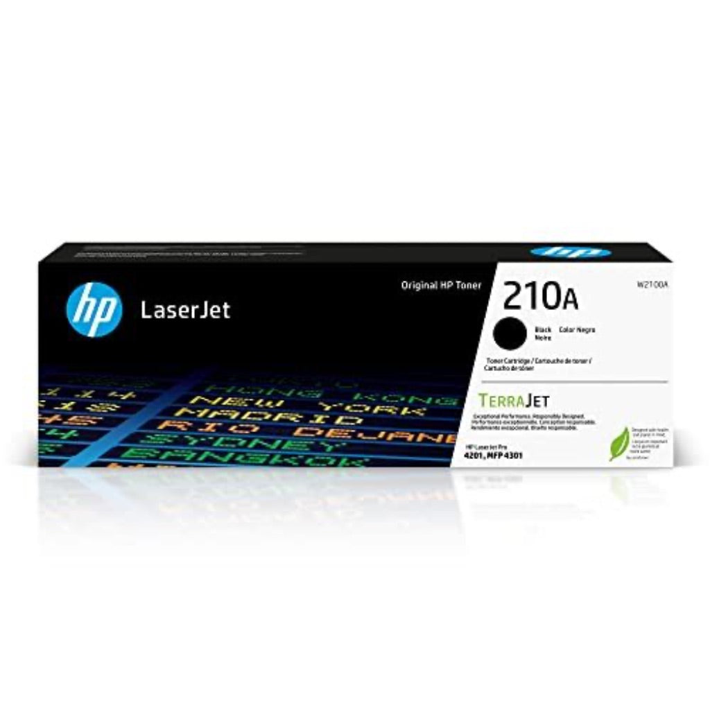 HP 210A (W2100A) Black Original Standard Yield Toner Cartridge