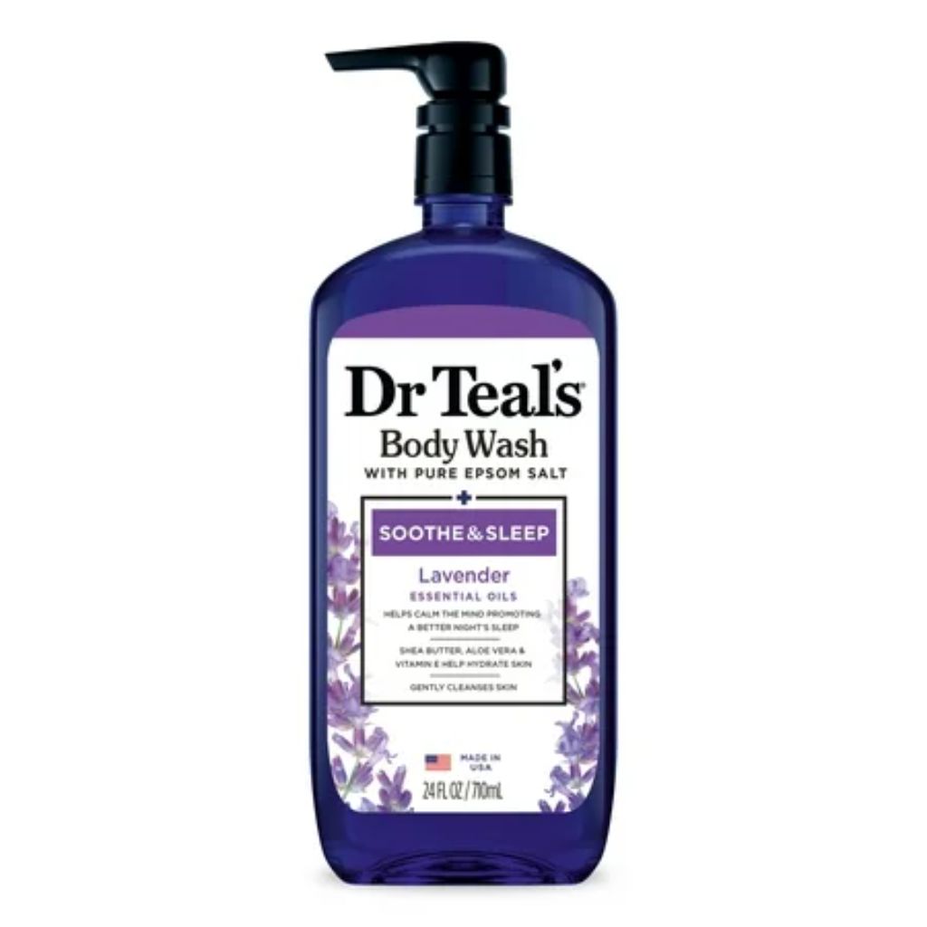 Dr Teal s Body Wash with Pure Epsom Salt  Soothe & Sleep with Lavender  24 fl oz